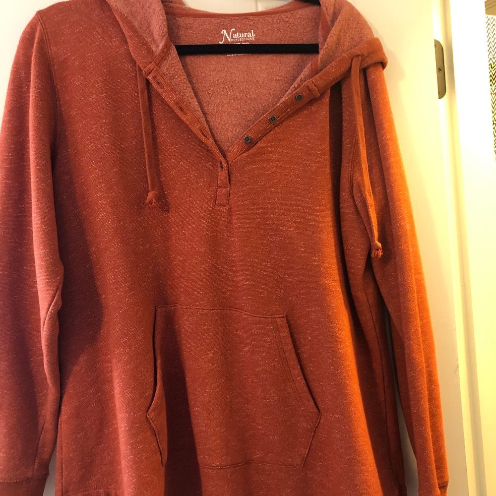 pull over hooded sweatshirt